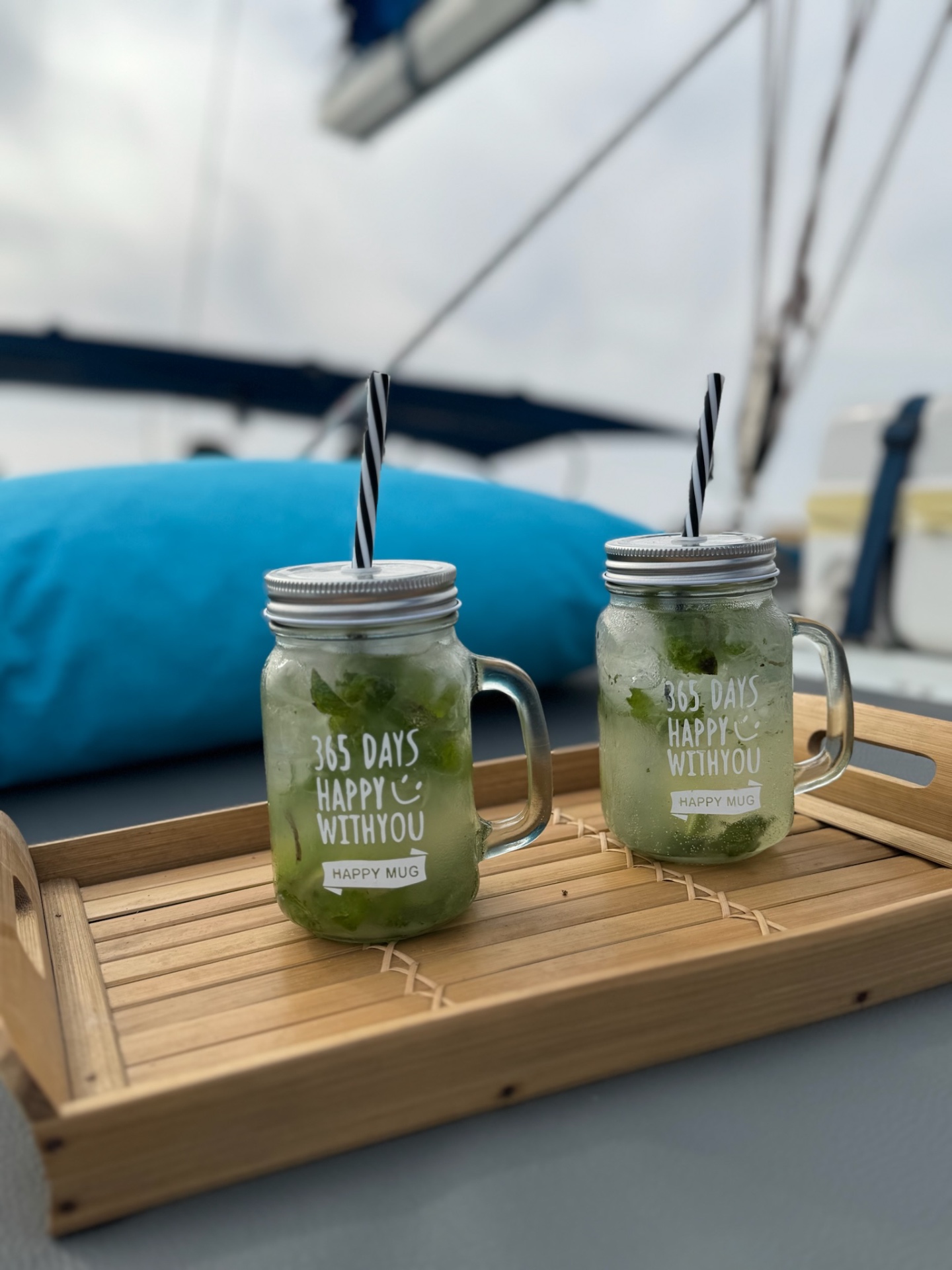 Mojitos en cubierta